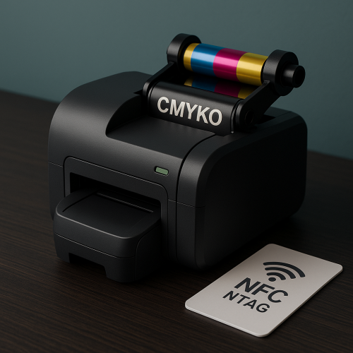 CMYK Printer with NFC